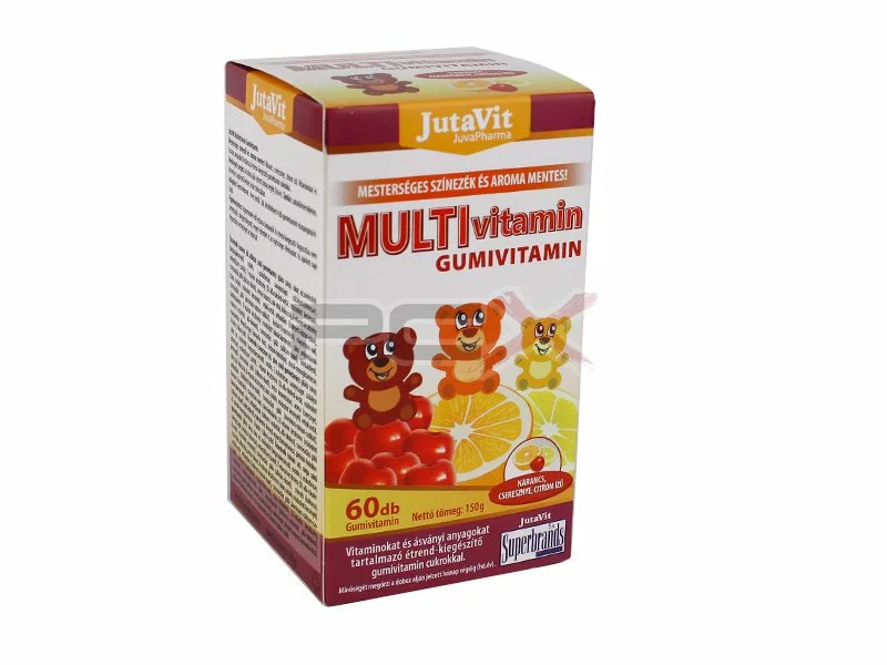 JUTAVIT MULTIVITAMIN GUMIVITAMIN GYEREK 60DB | pcx.hu