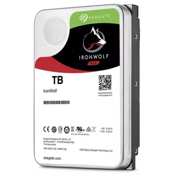 外付けハードディスク・ドライブ Seagate IronWolf 12TB HDD PCX - Magazinul online