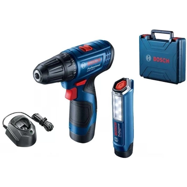 Bosch 06019G8004 GSR 120-Li 12V 2x2,0Ah kofferben akkus fúró-csavarozó ...