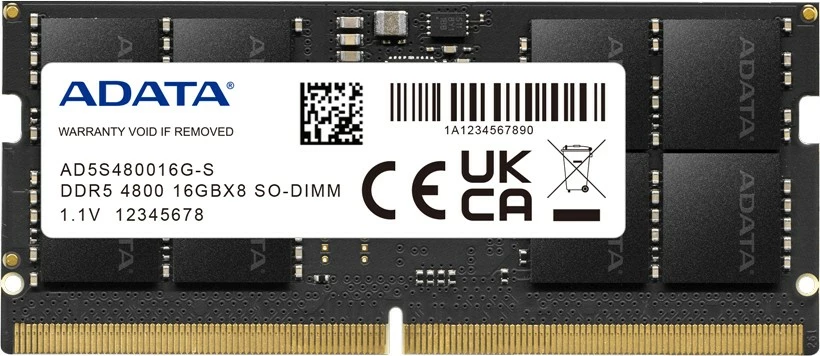ADATA SO-DIMM 16GB 4800MHz DDR5 memória (AD5S480016G-S) | pcx.hu